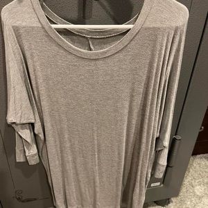 3/4 Sleeve fitted bottom loose top Shirt